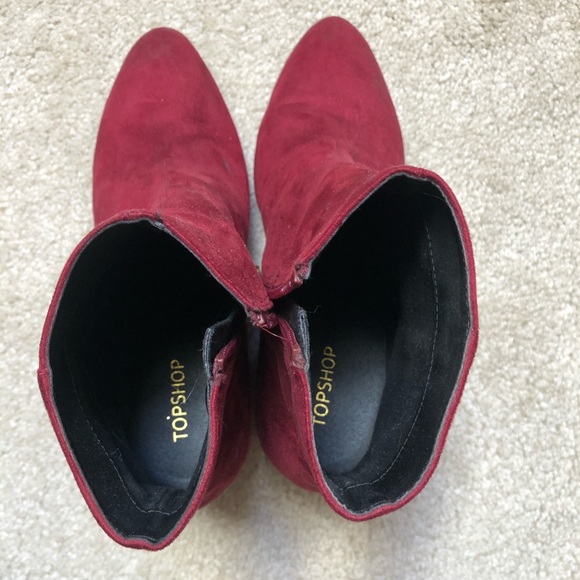 Top shop red booties - Picture 4 of 6